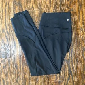 Lululemon In Movement 7/8 Tight *Everlux 25” - Black - Size 6